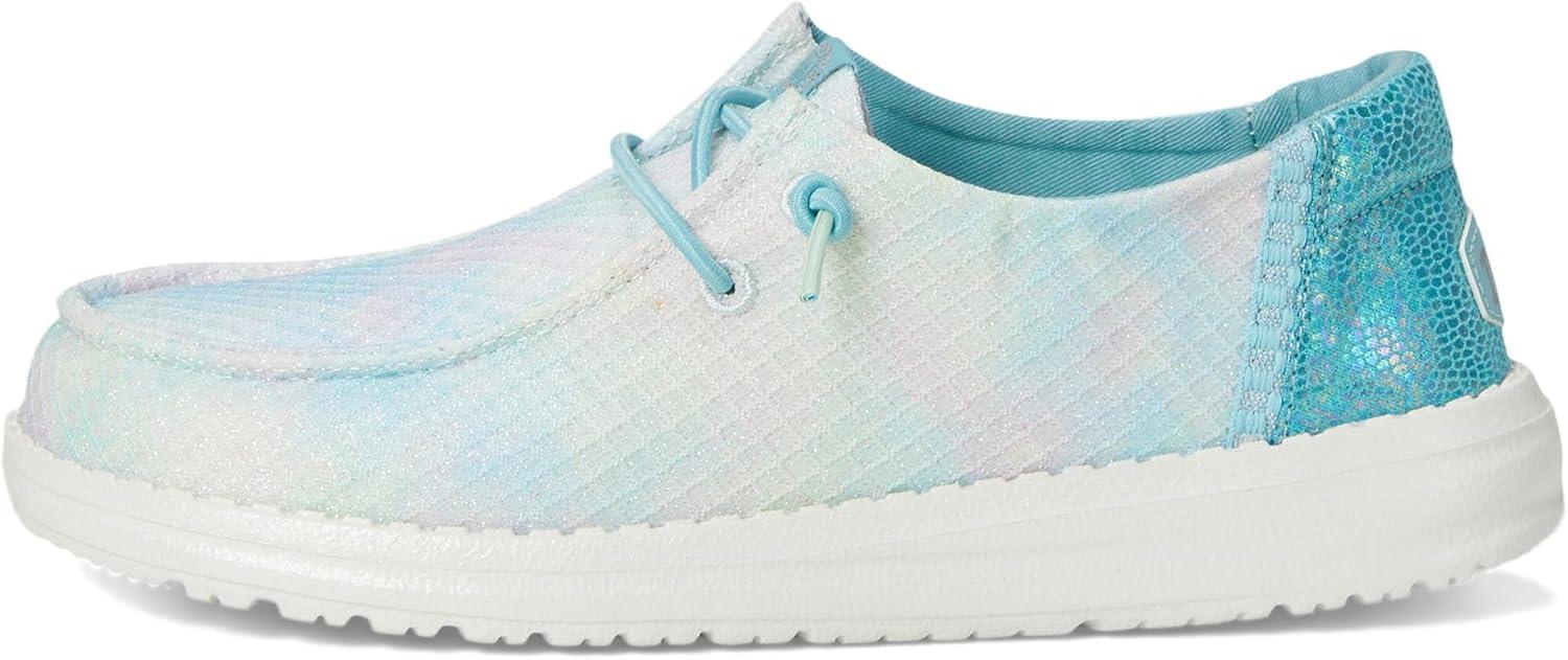 imageHey Dude Girls Wendy Iridescent Leo Little Big Kid LoaferReef BlueMulti