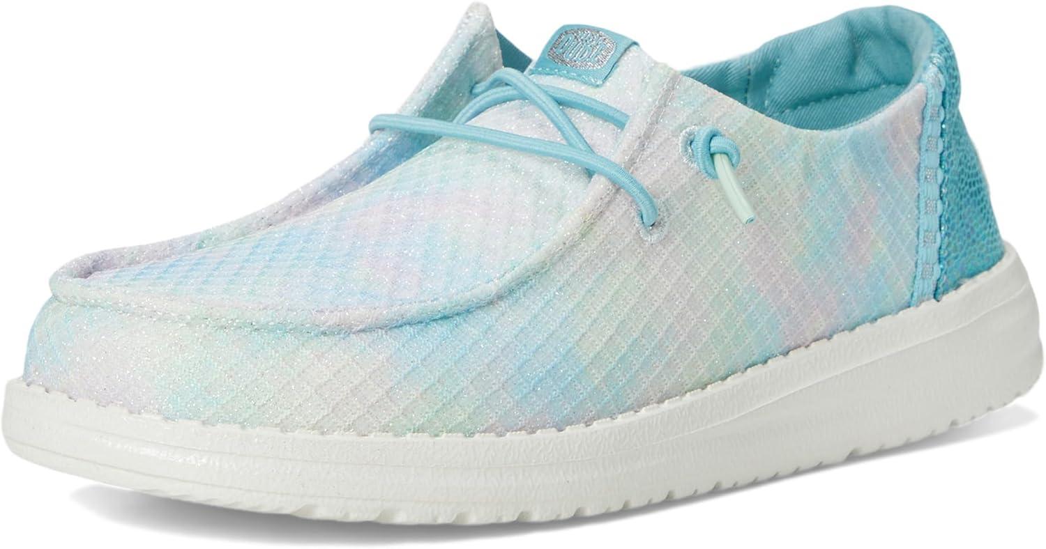 imageHey Dude Girls Wendy Iridescent Leo Little Big Kid LoaferReef BlueMulti