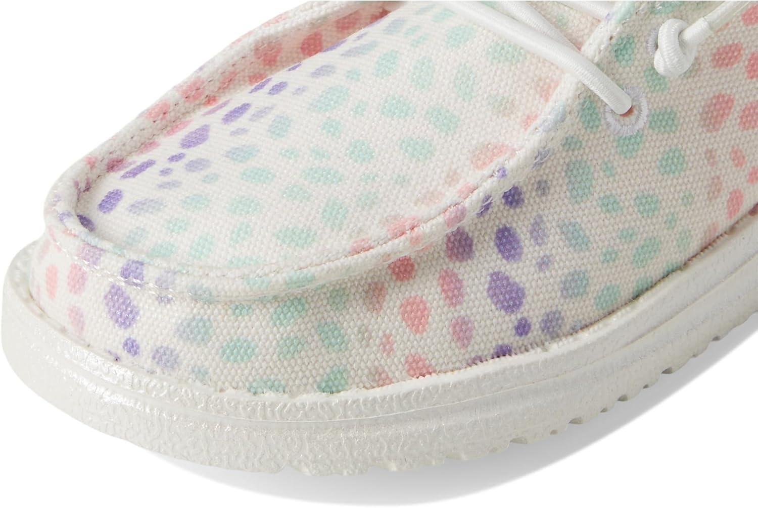 imageHey Dude Girls Wendy Iridescent Leo Little Big Kid LoaferWhiteMulti