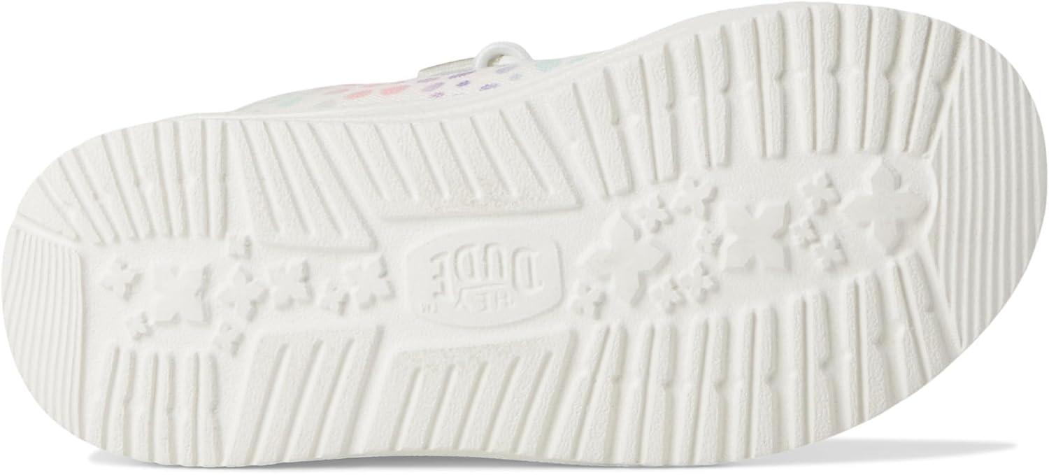imageHey Dude Girls Wendy Iridescent Leo Little Big Kid LoaferWhiteMulti