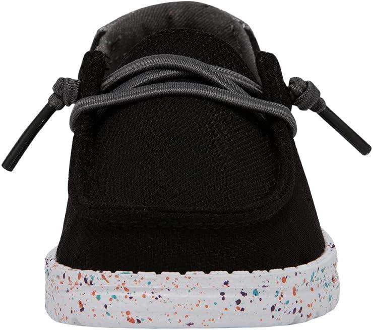 imageHey Dude Girls Wendy Linen ShoeDisco Black