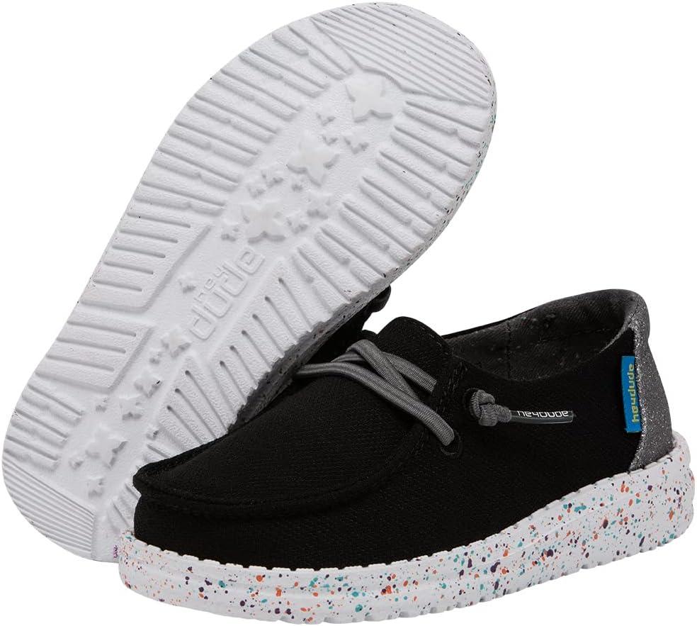 imageHey Dude Girls Wendy Linen ShoeDisco Black