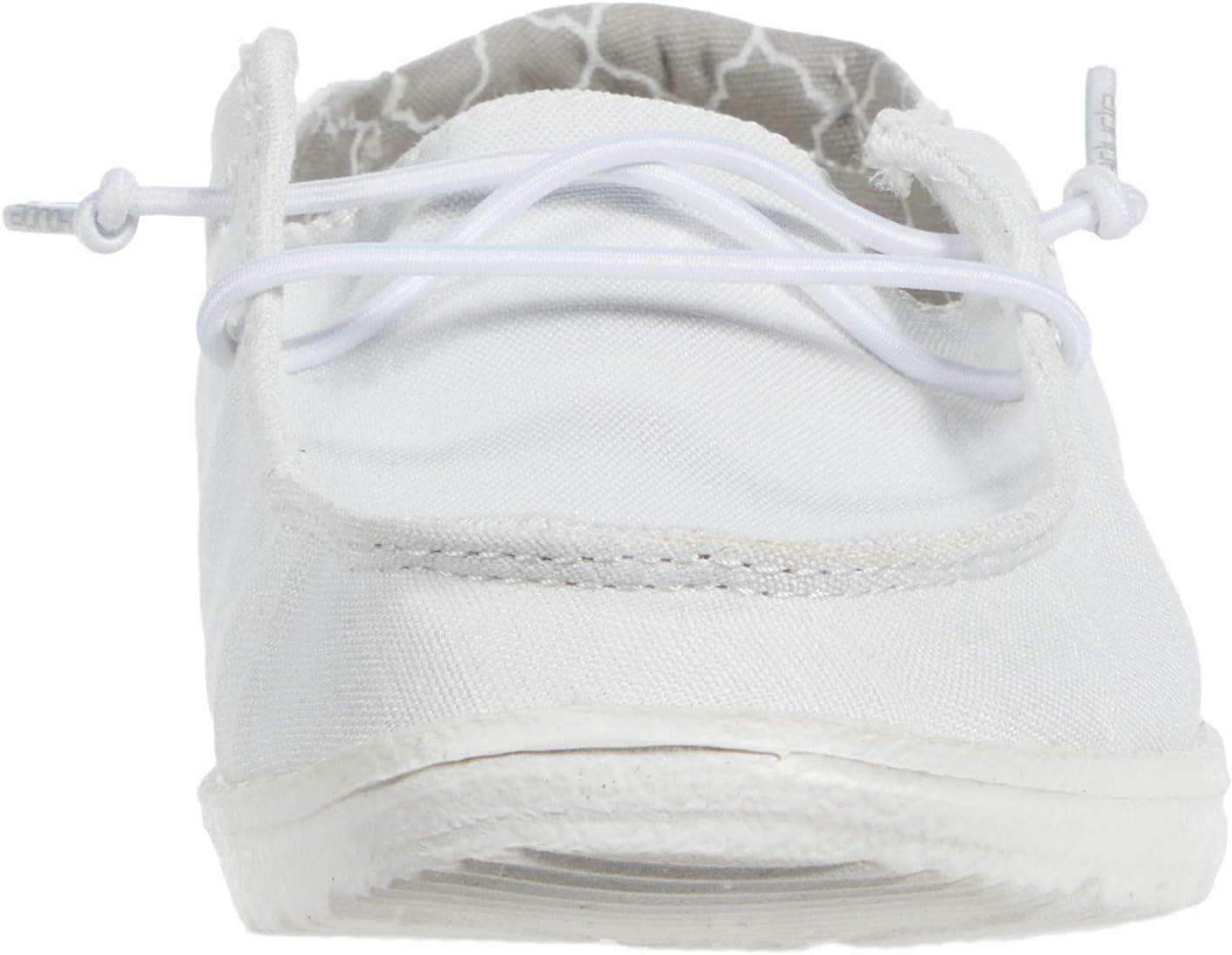 imageHey Dude Girls Wendy Linen ShoeWhite