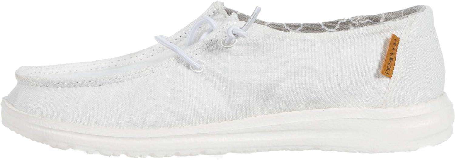 imageHey Dude Girls Wendy Linen ShoeWhite