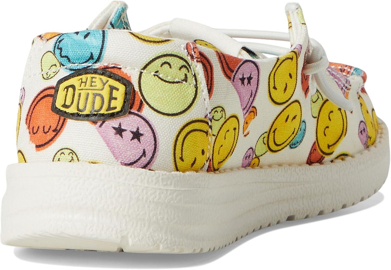 imageHey Dude Girls Wendy Smiley Little Big Kid LoaferCreamMulti