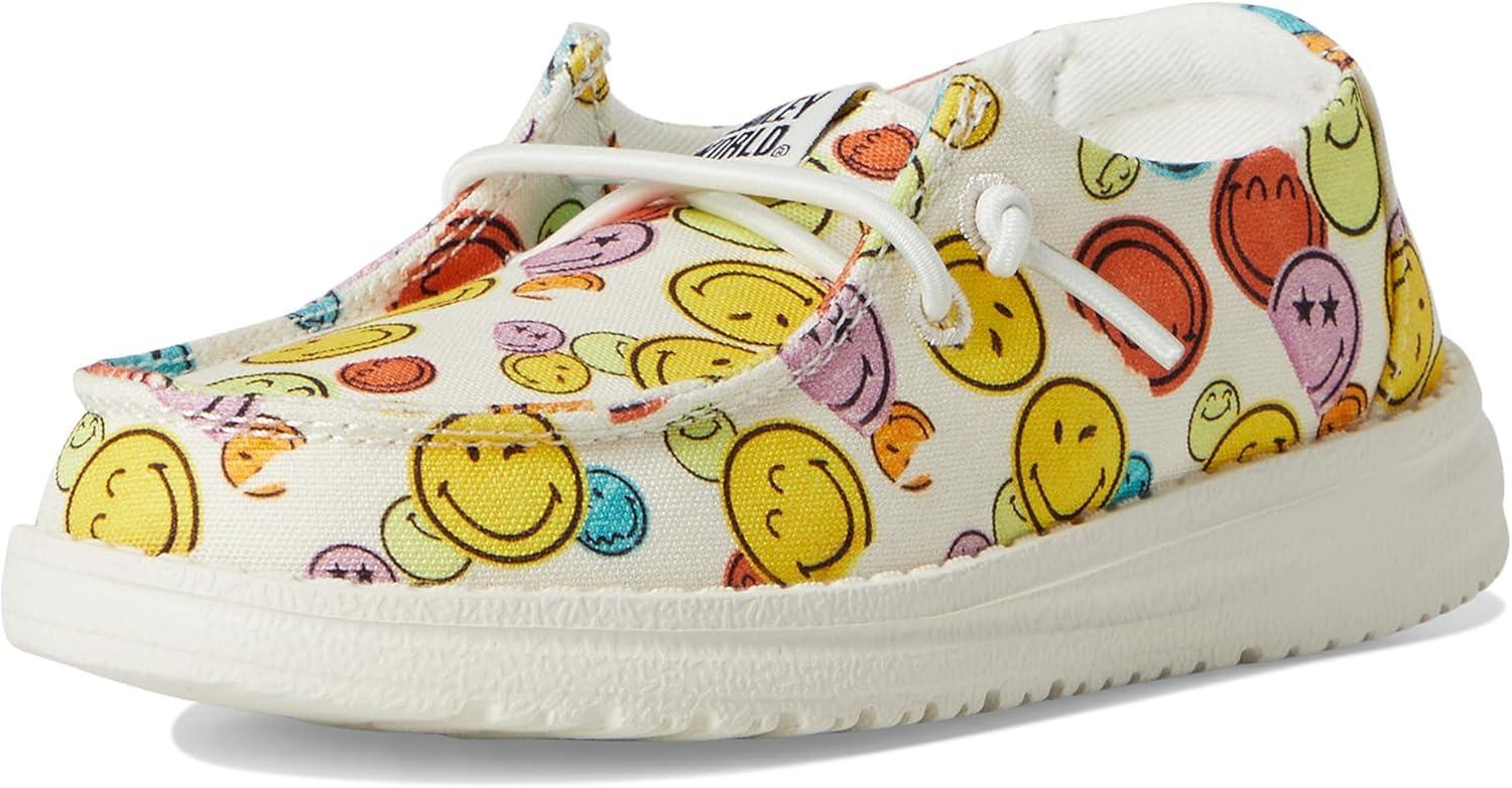 imageHey Dude Girls Wendy Smiley Little Big Kid LoaferCreamMulti