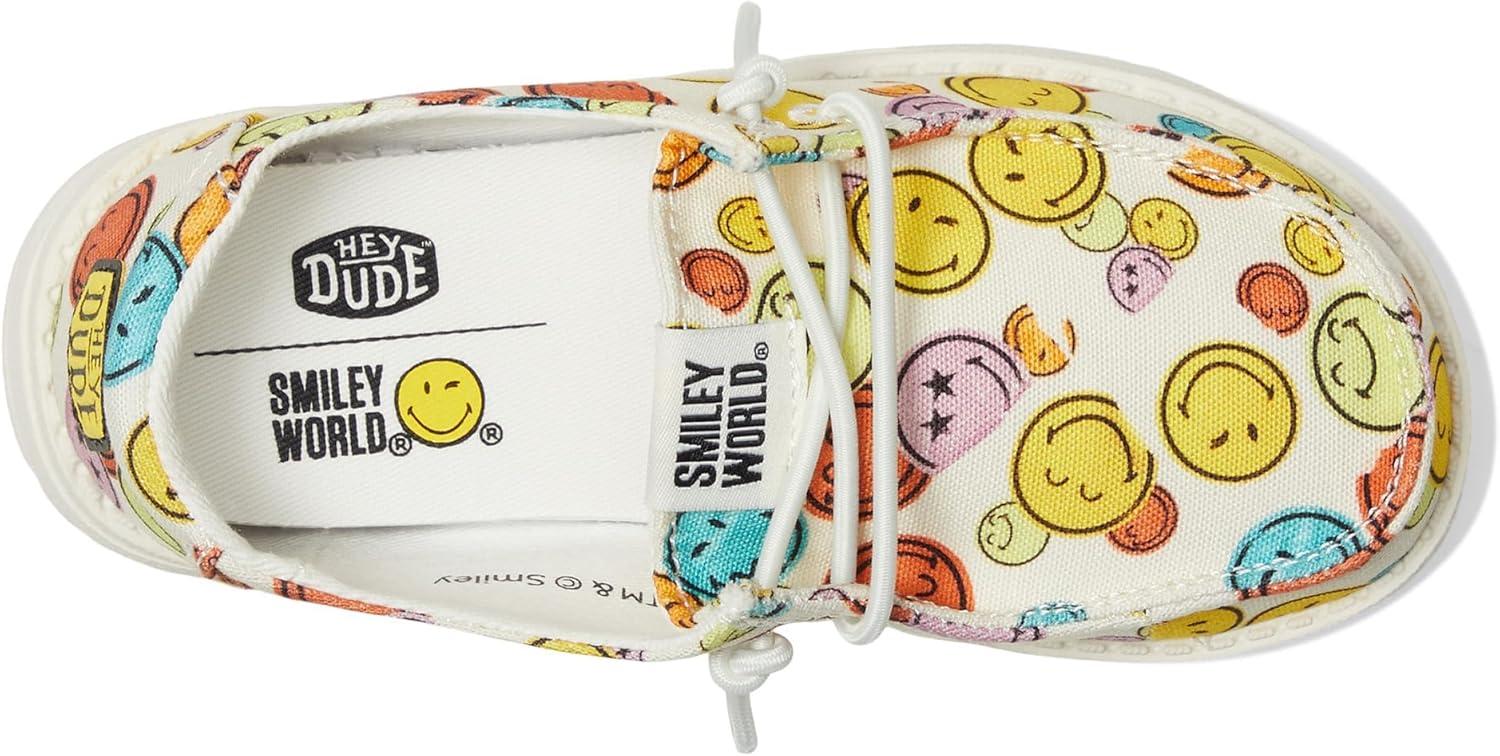 imageHey Dude Girls Wendy Smiley Little Big Kid LoaferCreamMulti