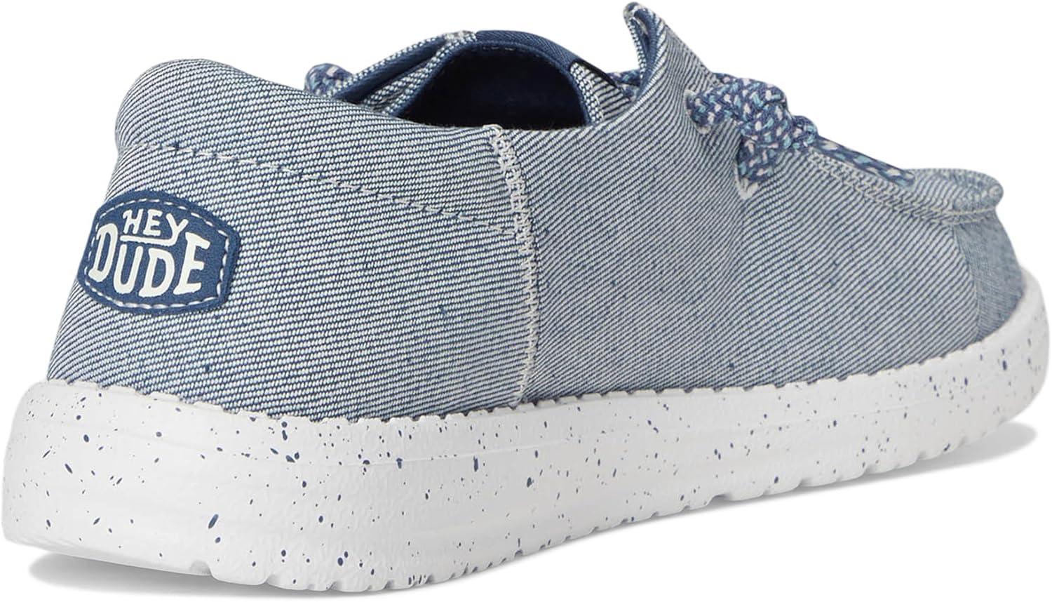 imageHey Dude Kids Wendy Funk Friendship Little Big Kid Lace SlipOnNavy