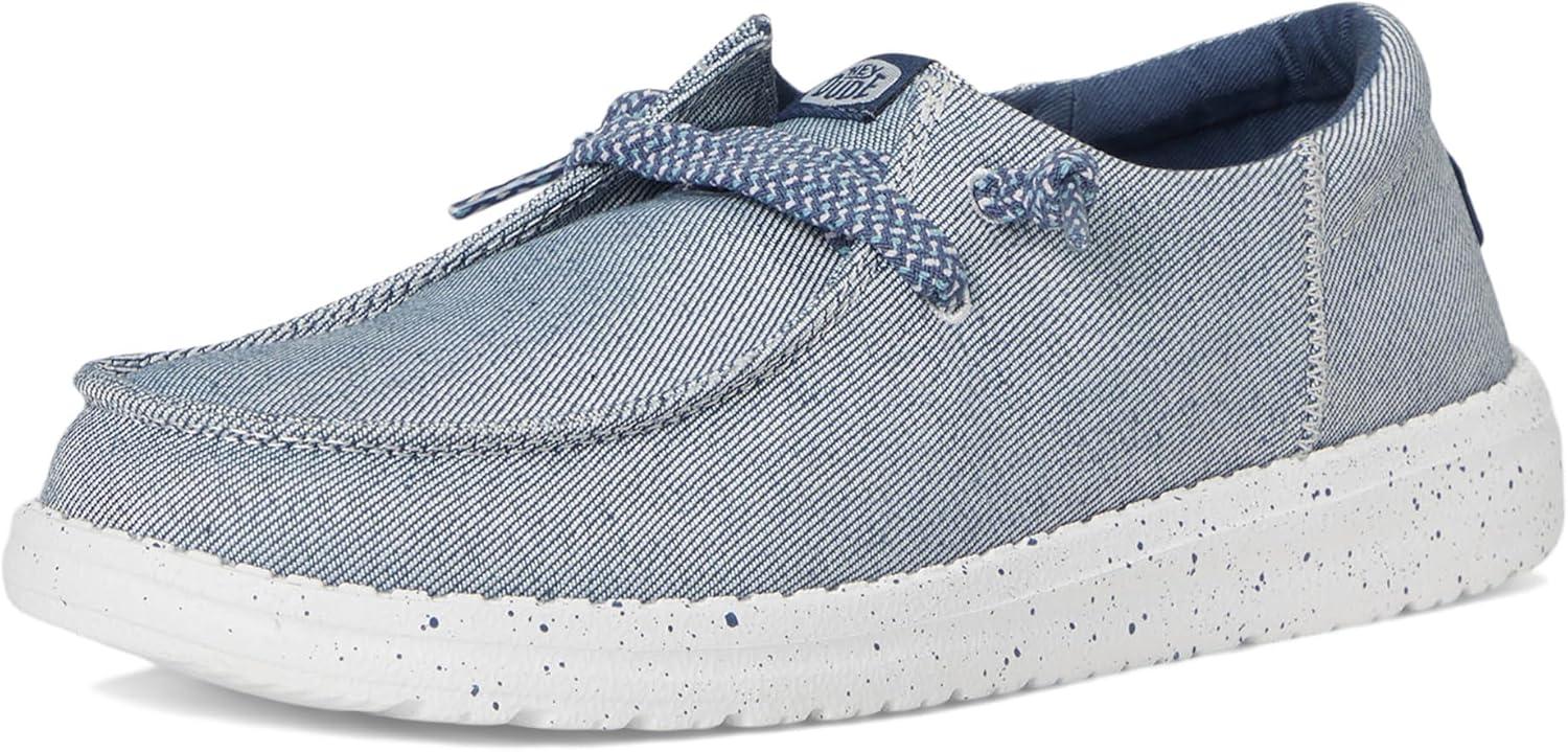 imageHey Dude Kids Wendy Funk Friendship Little Big Kid Lace SlipOnNavy