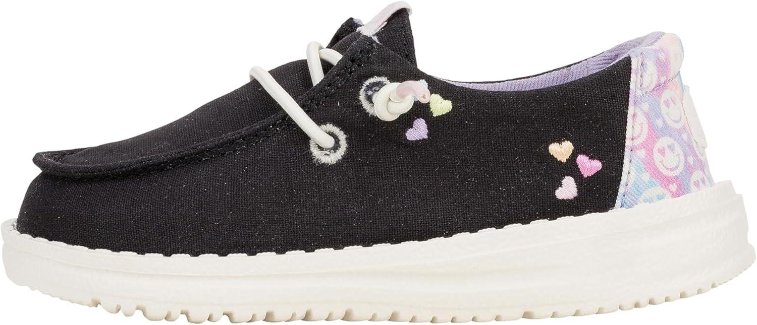 imageHey Dude Kids Wendy Sweet Treat Loafers for Toddler Girls  Breathable ampamp ComfortableBlackMulti