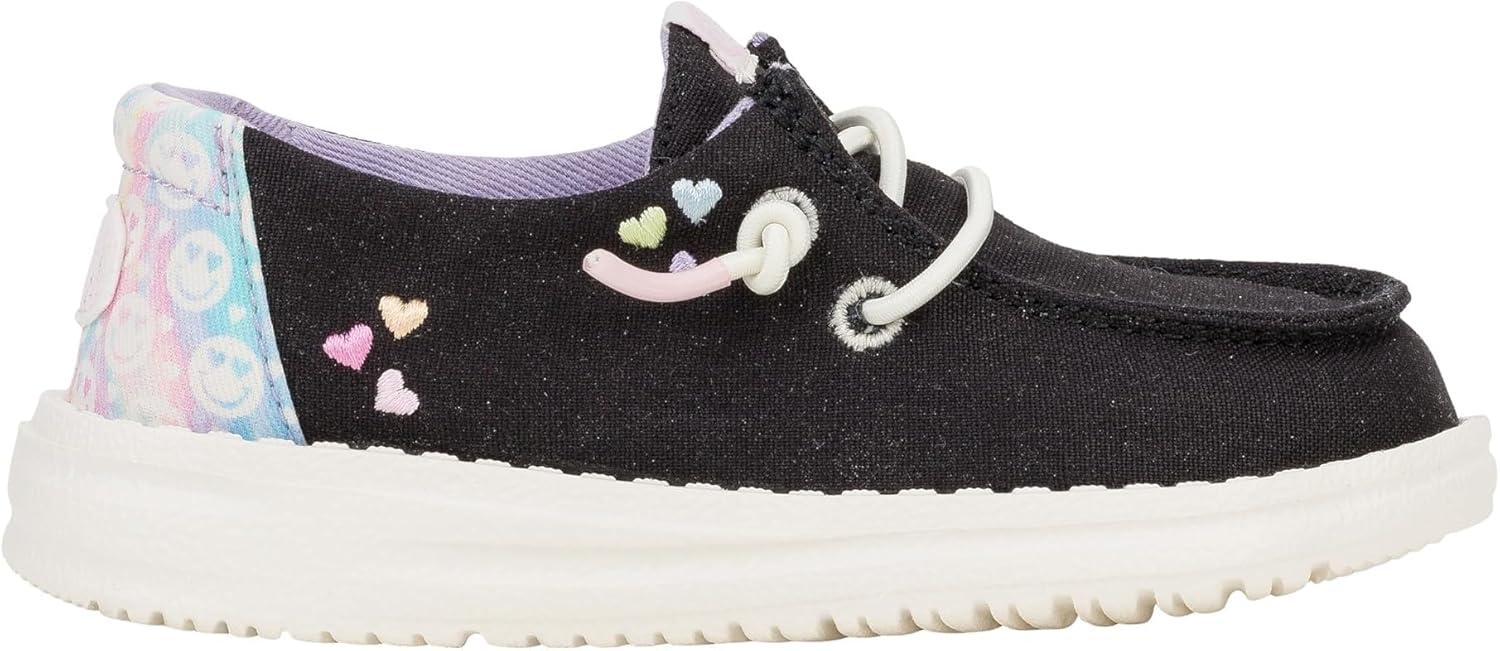 imageHey Dude Kids Wendy Sweet Treat Loafers for Toddler Girls  Breathable ampamp ComfortableBlackMulti