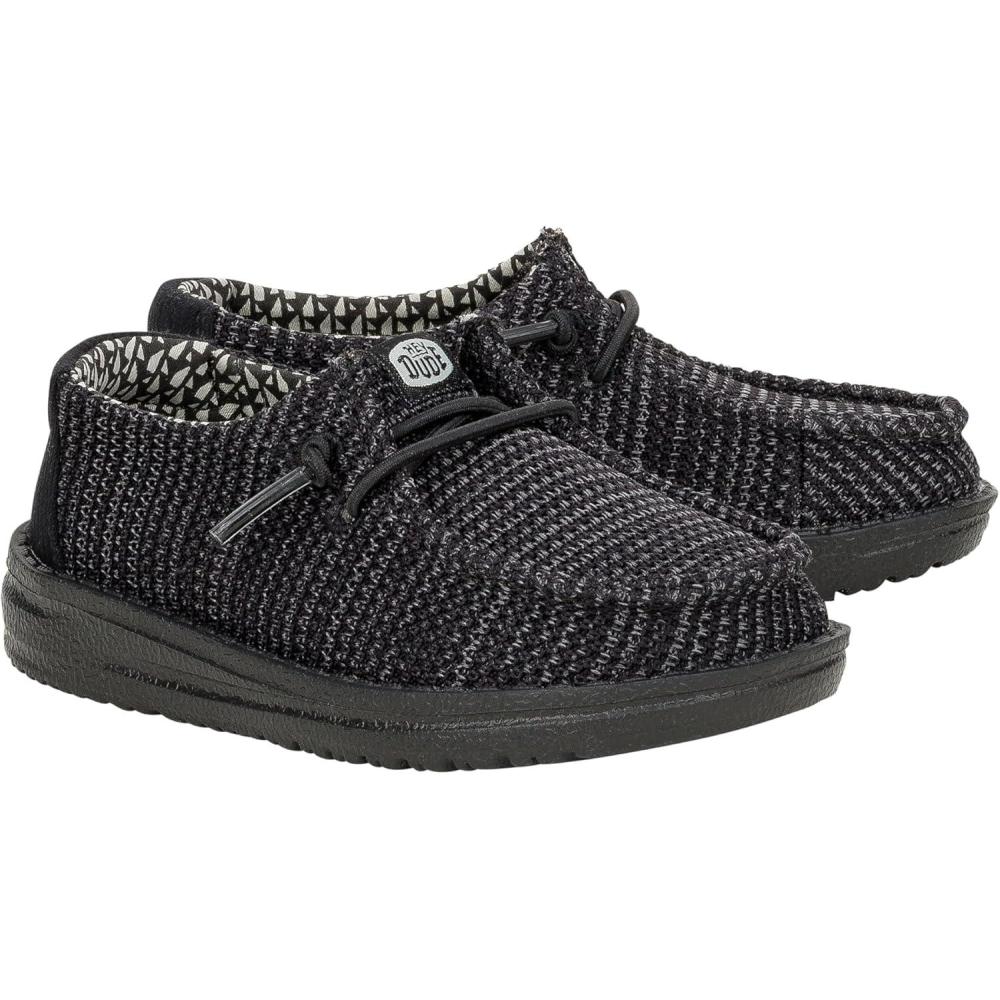 imageHEYDUDE BabyGirls Wendy Stretch Mesh Toddler LoaferBlack