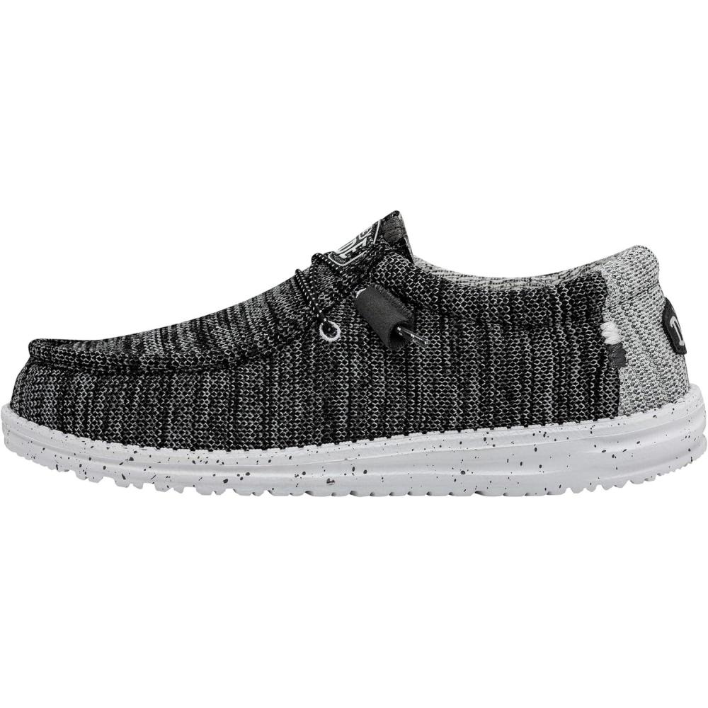 imageHEYDUDE Womens Wendy Canvas Womens Shoes Womens Slipon Loafers Comfortable ampamp LightWeightMeteorite