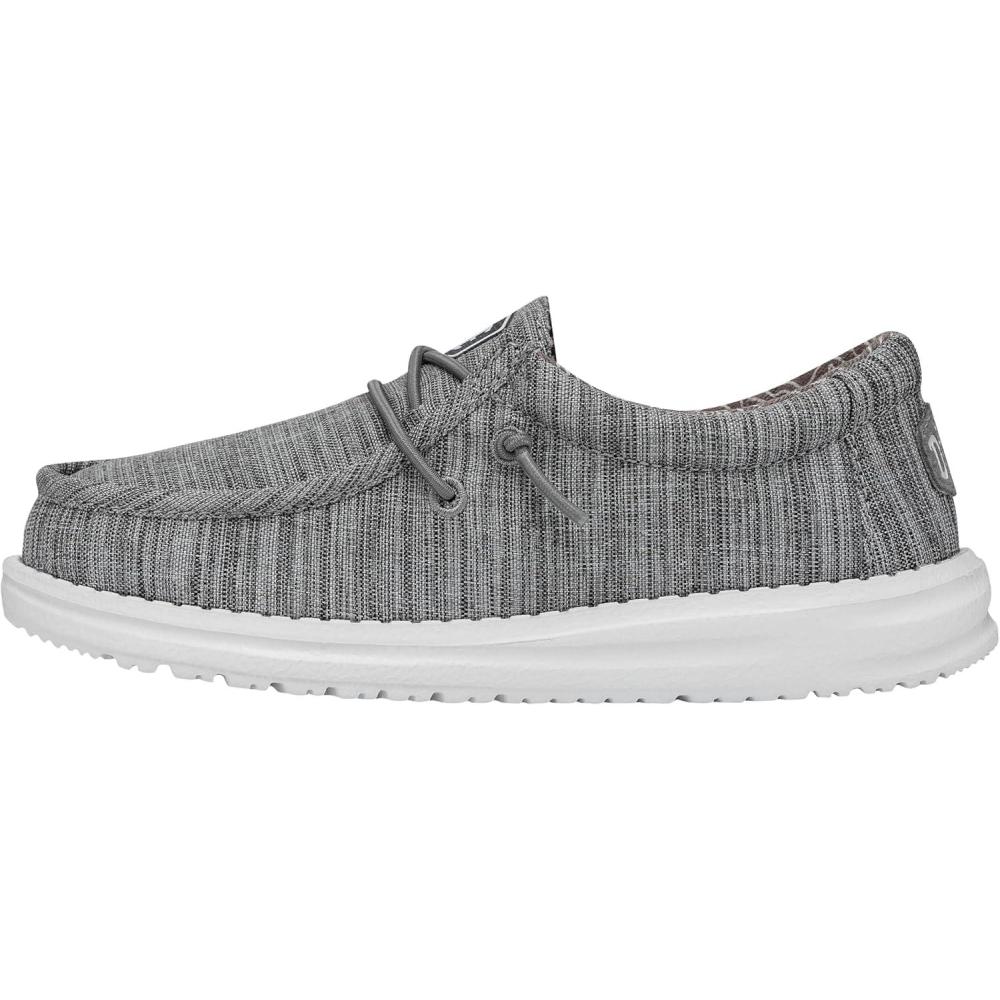 imageHEYDUDE Womens Wendy Canvas Womens Shoes Womens Slipon Loafers Comfortable ampamp LightWeightStone