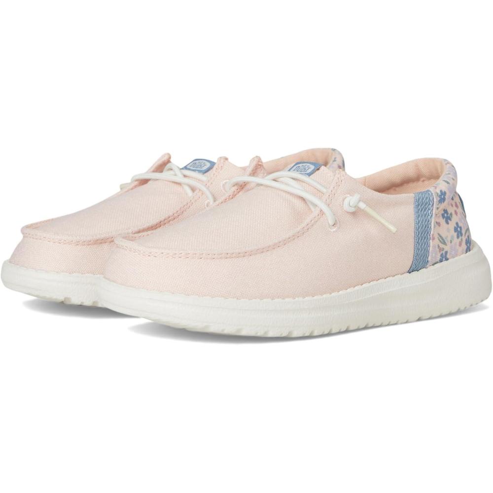 imageHEYDUDE Womens Wendy Funk Spring Floral Little Big Kid LoaferPetal PinkMulti