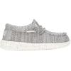 imageHEYDUDE BabyGirls Wendy Stretch Mesh Toddler LoaferLight Grey