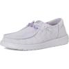 imageHEYDUDE Girls Wendy Funk Shoelry Little Big Kid SlipOnThistle Purple