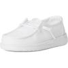 imageHEYDUDE Girls Wendy Stardust Toddler LoaferWhite