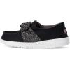 imageHEYDUDE Womens Wendy Bow Stardust Little Big Kid LoaferBlack