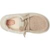 imageHEYDUDE Womens Wendy Brushed Cozy Toddler LoaferIvory