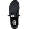 imageHEYDUDE Womens Wendy Canvas Womens Shoes Womens Slipon Loafers Comfortable ampamp LightWeightBlackBlack