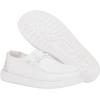 imageHEYDUDE Womens Wendy Canvas Womens Shoes Womens Slipon Loafers Comfortable ampamp LightWeightSparkle White