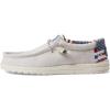 imageHEYDUDE Womens Wendy Canvas Womens Shoes Womens Slipon Loafers Comfortable ampamp LightWeightStars N Stripes