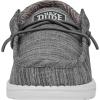 imageHEYDUDE Womens Wendy Canvas Womens Shoes Womens Slipon Loafers Comfortable ampamp LightWeightStone