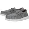 imageHEYDUDE Womens Wendy Canvas Womens Shoes Womens Slipon Loafers Comfortable ampamp LightWeightStone