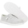 imageHEYDUDE Womens Wendy Canvas Womens Shoes Womens Slipon Loafers Comfortable ampamp LightWeightStorm White
