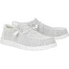 imageHEYDUDE Womens Wendy Canvas Womens Shoes Womens Slipon Loafers Comfortable ampamp LightWeightStorm White
