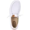 imageHEYDUDE Womens Wendy Canvas Womens Shoes Womens Slipon Loafers Comfortable ampamp LightWeightWhite