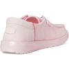 imageHEYDUDE Womens Wendy Funk Shoelry Little Big Kid SlipOnLight Pink