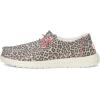 imageHEYDUDE Womens Wendy Luxe Leo Little Big Kid SlipOnNaturalBlack