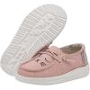 imageHey Dude Girls Wendy Youth Multiple Sizes ampamp Colors  Girls Shoes  Girls Lace Up Loafers  Lightweight ampamp ComfortableSparkling Kitty
