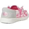imageHey Dude Girls Wendy Youth ShoesBling Pink CowSilver