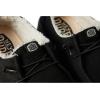 imageHey Dude Kids Wendy Brushed Cozy Little KidBig Kid  Loafers for Kids  Canvas Upper  Cotton LiningBlackBlack