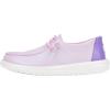 imageHey Dude Kids Wendy Iridescent Sparkle Little KidBig Kid  Loafers for Kids  Canvas Upper  Cotton LiningPurple