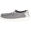 imageHEYDUDE UnisexChild Wendy Sparkle Kids LoaferCharcoal