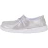 imageHEYDUDE UnisexChild Wendy Sparkle Kids LoaferSilver