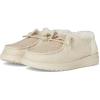 imageHEYDUDE Womens Wendy Brushed Cozy Toddler LoaferIvory