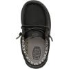 imageHEYDUDE Mens Wally Classic Little Big Kid LoaferBlackCharcoal