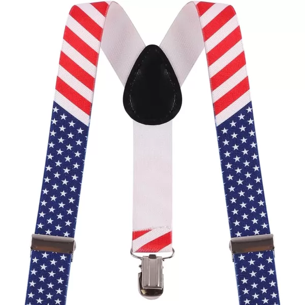 Baby Boys Cake Smash Clothes Diaper Suspenders Pants Bow Tie 3PCS Set First 1st 2nd Birthday Outfit for Photo Prop PartyRed  Stars amp Stripes