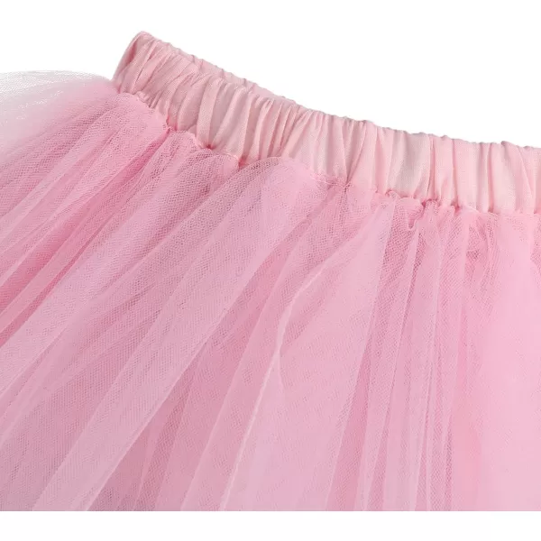 Baby Girl First Birthday Clothes 1st Crown RomperRuffle Tulle SkirtBow Headband 3PCS Party Dress Set Smash Cake OutfitPink One  Long Sleeve
