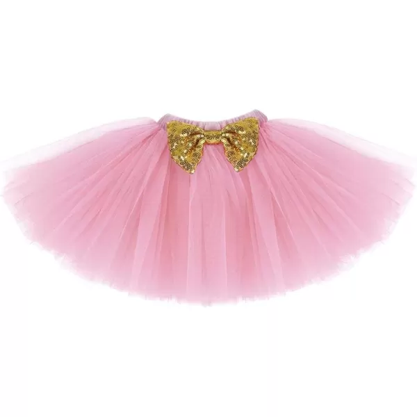Baby Girls My 1st Valentines Easter Outfit Romper Ruffle Tutu Skirt Headband Leg Warmers 4PCS Party Dress Clothes SetPink  Cross 1st Easter