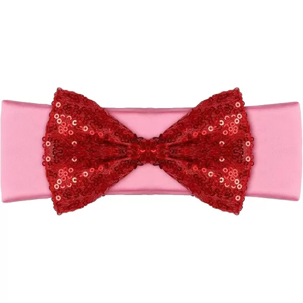 Baby Girls My 1st Valentines Easter Outfit Romper Ruffle Tutu Skirt Headband Leg Warmers 4PCS Party Dress Clothes SetPink  One
