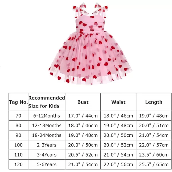 Baby Girls Tutu Dress Summer Sleeveless Backless Princess Birthday Party Dresses Sequin Ruffle Tulle Bowknot SundressPink Heart