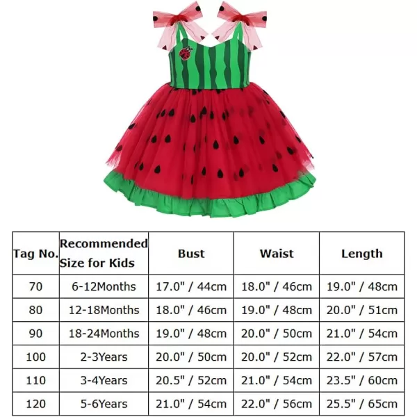 Baby Girls Tutu Dress Summer Sleeveless Backless Princess Birthday Party Dresses Sequin Ruffle Tulle Bowknot SundressRed  Green Watermelon