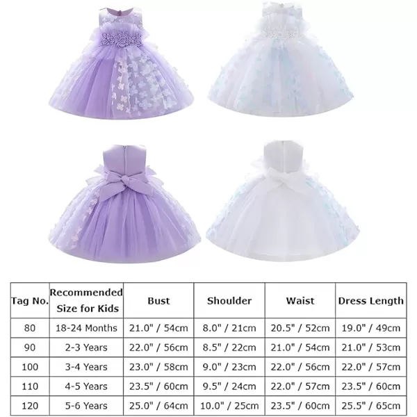 Butterfly Petal Flower Girl Tutu Dress for Kids Baby Wedding Pageant Ball Gowns First Communion Birthday Tulle DressesBlue