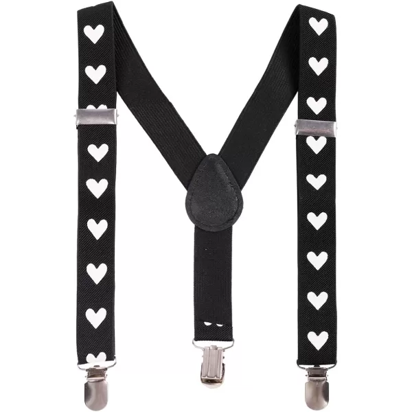 Cake Smash Outfit Baby Boys 1st 2nd Birthday Boxer Diaper Cover Yback Suspenders Pants Bow Tie 3Pcs Set for Photo PartyNavy Blue  Black Heart